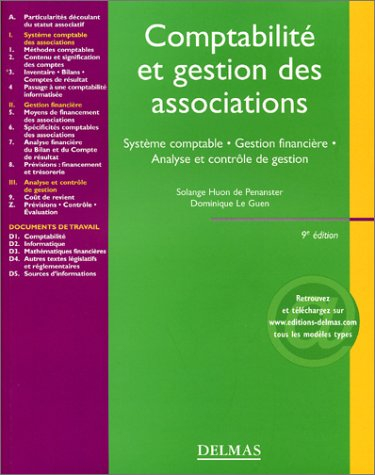comptabilité et gestion des associations : système comptable, gestion financière, analyse et contrôl