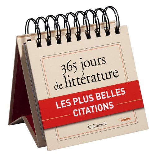 Gallimard : 365 jours de littérature : les plus belles citations