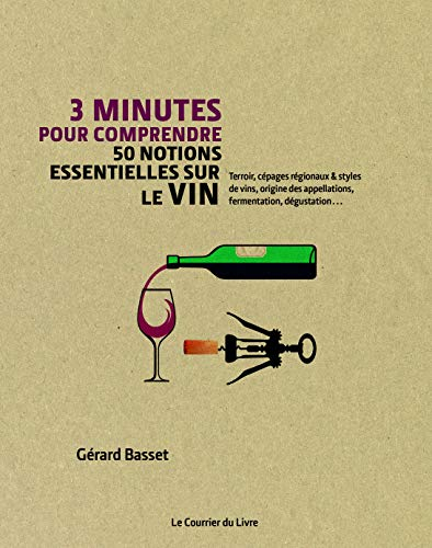 3 minutes pour comprendre 50 notions essentielles sur le vin : terroir, cépages régionaux & styles d