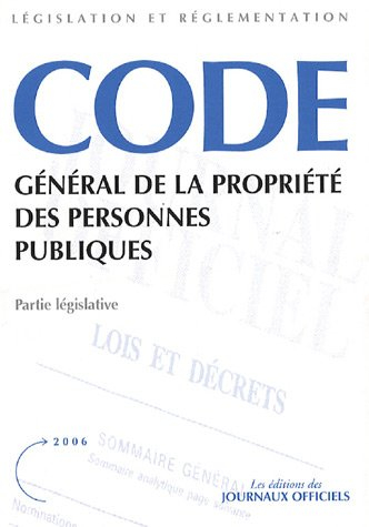 code général de la propriété des personnes publiques : partie législative