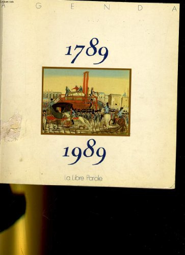 agenda conte-revolutionnaire 1789 - 1989