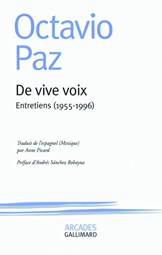 De vive voix : entretiens 1955-1996