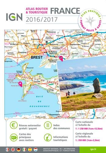 Atlas routier & touristique : 2016-2017