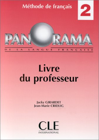 PANORAMA NIVEAU 2. Livre du professeur