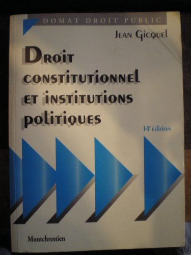 droit constitutionnel et institutions politiques