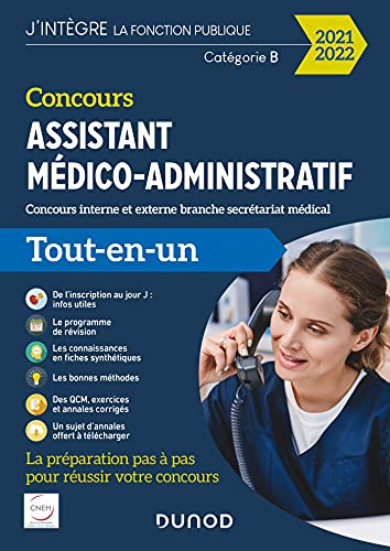 Concours assistant médico-administratif : concours interne et externe branche secrétariat médical, c