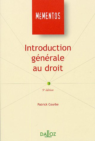 Introduction générale au droit