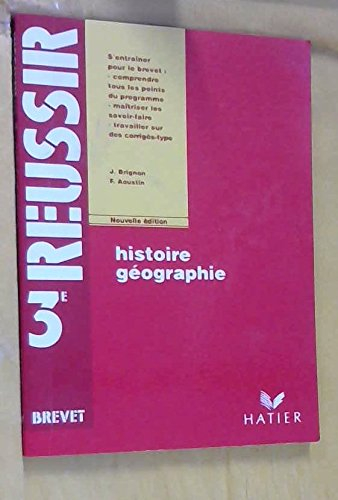 Histoire, géographie : avec corrigés et copies d'élèves