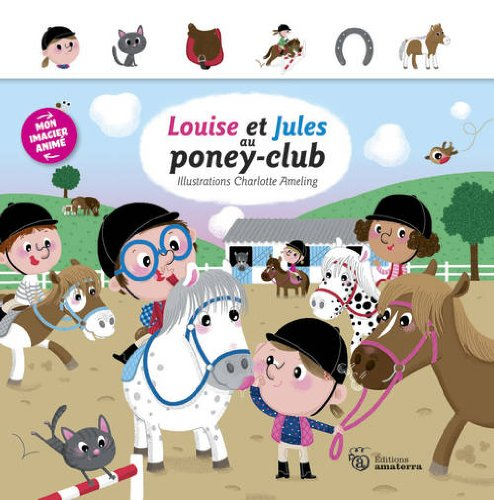 Louise et Jules au poney-club
