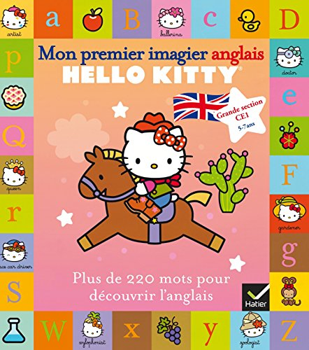 Mon premier imagier anglais Hello Kitty : plus de 220 mots pour découvrir l'anglais : grande section
