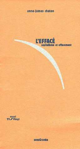 L'effacé : capitalisme et effacement dans les Manuscrits de 44 de Karl Marx