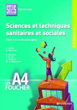 Sciences et techniques sanitaires et sociales, pôle 3 et méthodologies : terminale ST2S