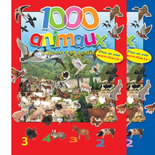 1.000 animaux : à découvrir et à coller