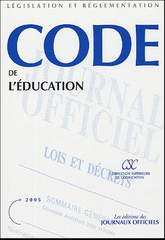 code de l'éducation