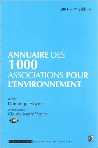 Annuaire des 1000 associations de l'environnement