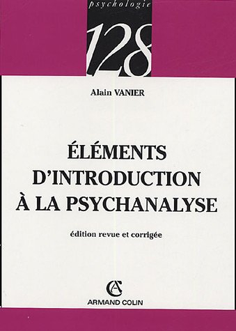 Eléments d'introduction à la psychanalyse