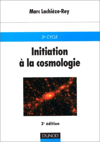 Initiation à la cosmologie