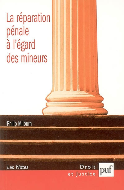 La réparation pénale à l'égard des mineurs