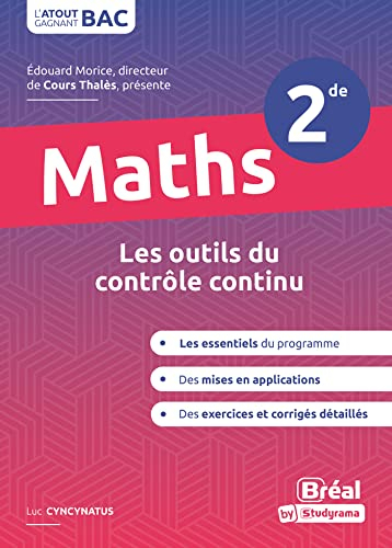Maths 2de : les outils du contrôle continu