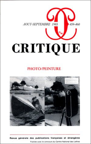 Critique, n° 129. Photo-peinture
