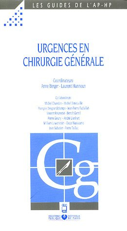 Urgences en chirurgie générale