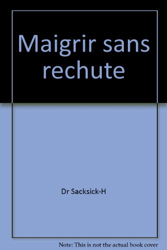 maigrir sans rechute