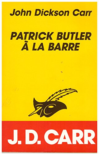Patrick Butler à la barre