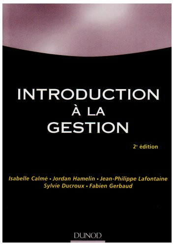 Introduction à la gestion