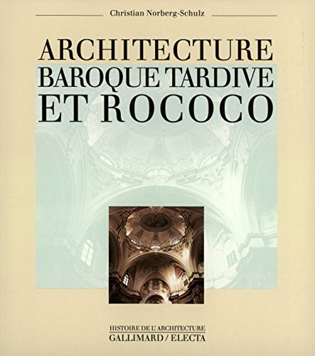 Architecture baroque tardive et rococo