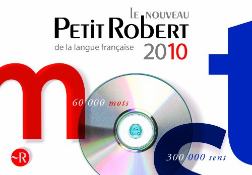 Le nouveau Petit Robert 2010 de la langue française Mac