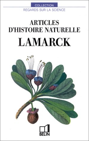 Articles d'histoire naturelle