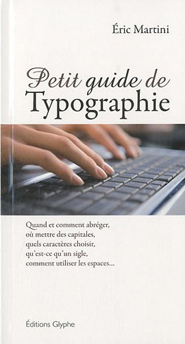 Petit guide de typographie