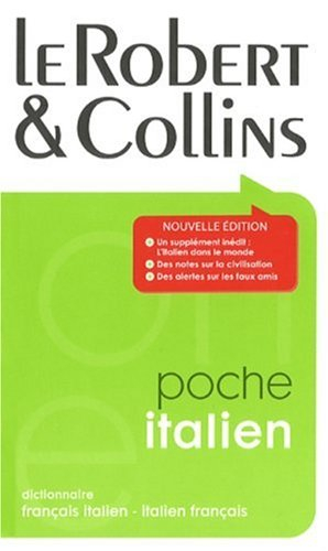 Le Robert & Collins poche italien : dictionnaire français-italien, italien-français