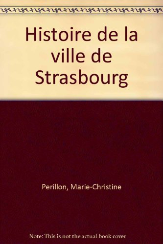Histoire de la ville de Strasbourg