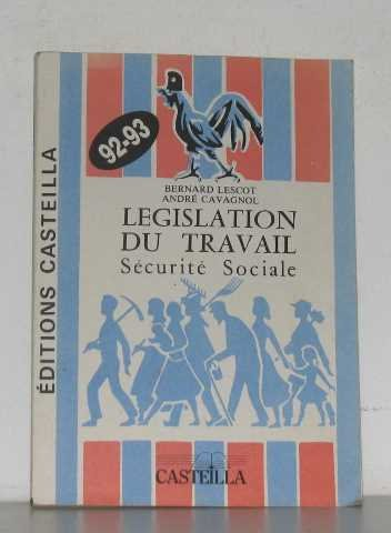 législation du travail, sécurité sociale
