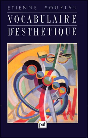 Vocabulaire d'esthétique