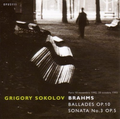 brahms: ballades op.10, sonate n,3 op.5
