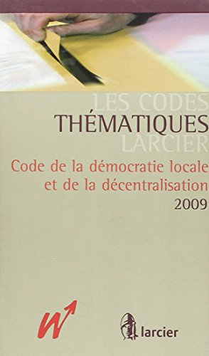 Code de la démocratie locale et de la décentralisation