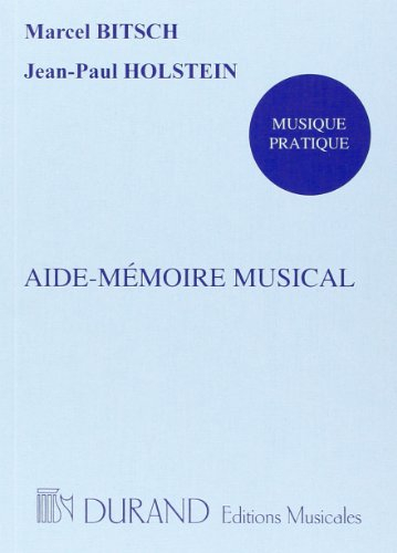 Aide-mémoire musical - Livre