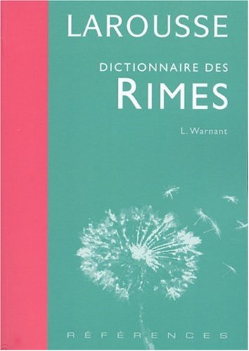 dictionnaire des rimes