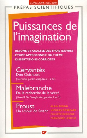 Puissances de l'imagination : Cervantes, Don Quichotte (première partie, chapitres 1 à 32), Malebran