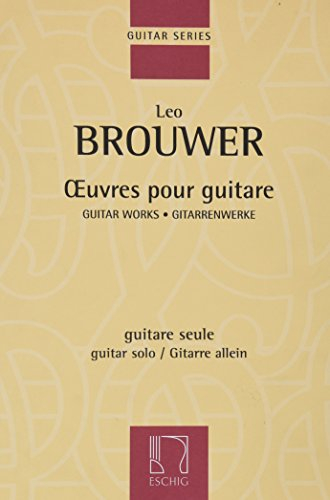 Oeuvres pour guitare - Guitare