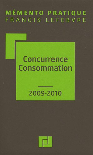 Concurrence consommation 2009-2010