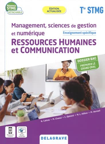 Management, sciences de gestion et numérique terminale STMG : ressources humaines et communication, 