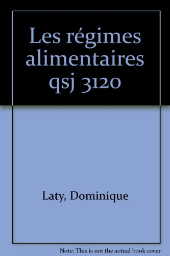 Les régimes alimentaires