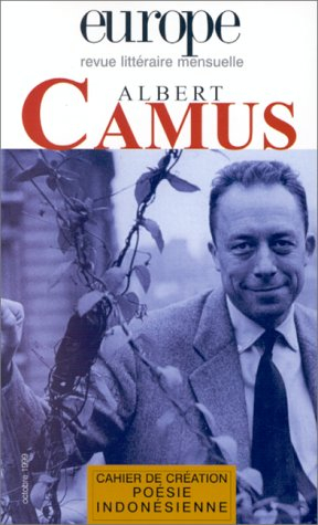 Europe, n° 846. Albert Camus