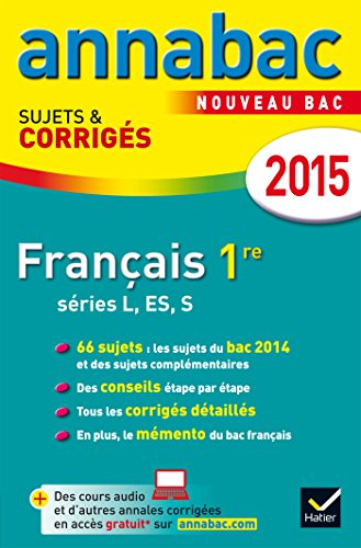 Français 1re séries L, ES, S : nouveau bac 2015