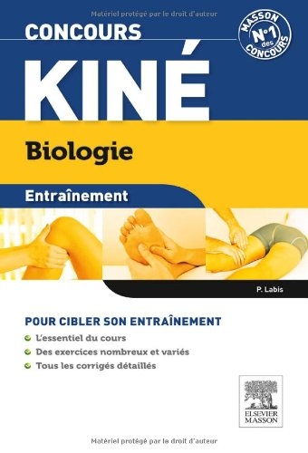 Concours kiné : biologie : entraînement