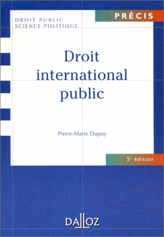 droit international public, 5e édition
