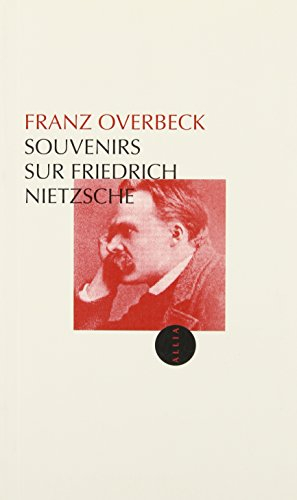 Souvenirs sur Friedrich Nietzsche
